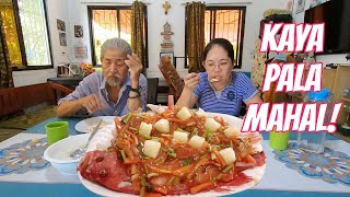 VLOG 450 STEAMED LAPULAPU WITH SWEET amp SOUR SAUCE [upl. by Hocker]