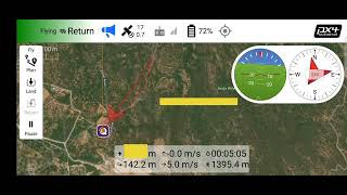 long range testing of LoRa telemetry [upl. by Sucramal]