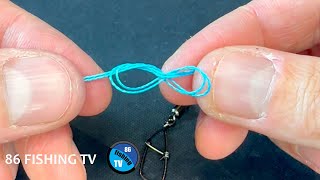 Vidéo tutorielle ST la BOUCLE EN 8 un nœud technique utilisé en pêche [upl. by Colyer]