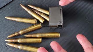 How To Quickly Load Enbloc Clip For M1 Garand shorts [upl. by Atteiram]