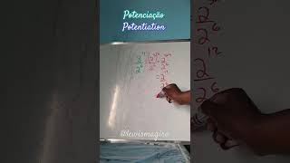 Potenciação potentiation shorts dicasmatemática mathtips matemática maths [upl. by Maribelle627]