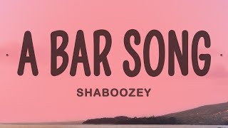 Shaboozey  A Bar Song Tipsy [upl. by Adirahs]