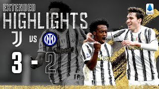 Juventus 32 Inter  Cuadrado Secures Derby Victory with Late Penalty  EXTENDED Highlights [upl. by Golda]