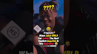 WHEN JUICE WRLD GOT ASKED THE MOST RANDOM QUESTION… [upl. by Adran]