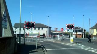 quotI like barriers quot coleraine level crossing [upl. by Kesley893]