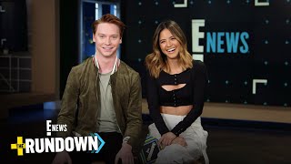 Calum Worthy on Playing quotThe Actsquot Nick Godejohn  The Rundown  E News [upl. by Aigroeg493]