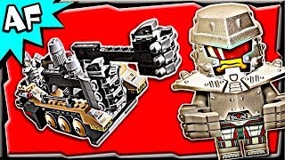 Lego Ultra Agents TREMOR TRACK Infiltration 70161 Stop Motion Set Review [upl. by Nekal353]