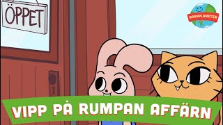 Animerad Barnplaneten video  Vipp på rumpan affärn [upl. by Eatnohs361]