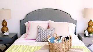 How to Decorate a Guest Bedroom [upl. by Lapointe]