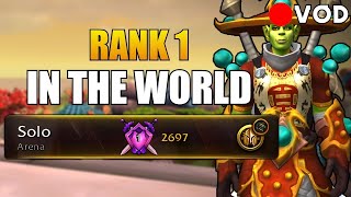 Rank 1 WindWalker Monk In The WORLD Full Vod [upl. by Bolton]