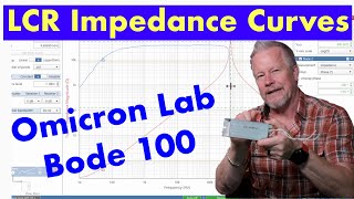 LCR Impedance curves with Omicron Lab’s Bode 100 Omicronlab Impedancecurves bode100 [upl. by Thorley]