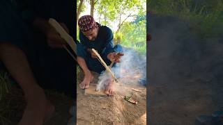 OLD METHOD OF LIGHTING FIRE 🔥NEW EXPERIMENT 😃shorts experiment viral [upl. by Iago923]