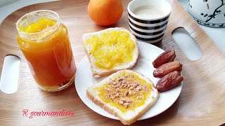 Comment faire de la Confiture dorange ou marmelade maison  Orange Jam [upl. by Nolat]