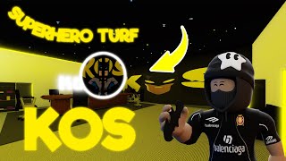 Roblox Street Life SUPERHERO KOS Turf Showcase ALL Guns 🏠 [upl. by Dean]