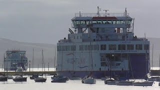 Wightlink Ferries  Wight Sun  Lymington to Yarmouth [upl. by Espy]