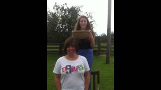 My Mums Ice Bucket Challenge [upl. by Ainedrag]