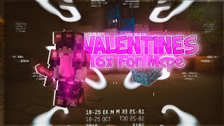 Valentines 16x  PvP Texture Pack For Mcpe [upl. by Areehs258]