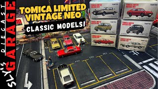 Tomytec Tomica Limited Vintage Neo Classic 164 Scale Diecast Cars [upl. by Asoral]