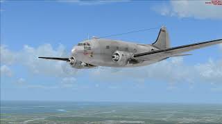 Just Flight Curtis C46 Commando [upl. by Enahpad829]