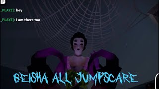 Geisha all jumpscare included Onryō and Yuki onna [upl. by Ailad]