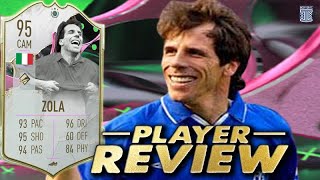 95 SHAPESHIFTERS ICON ZOLA SBC PLAYER REVIEW  FIFA 23 Ultimate Team [upl. by Cahn]