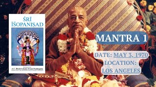 Sri Isopanisad Mantra 1 ShrilaPrabhupadaShortLectures god isopanishad prabhupada [upl. by Ailimaj741]