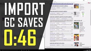 How to Import Gamecube Saves into Dolphin PC [upl. by Duky278]