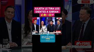 ERA CONTESTARLE NO HUMlLLARLO 😅 JUELIETA LE TlRA LOS DlENTES A GIBRAN 🍊😵‍💫🥊 4t amlo morena [upl. by Ynelram]