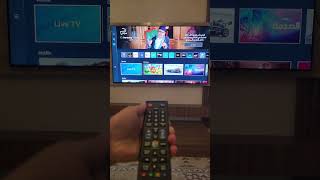 Samsung Smart TV 85 inch BU8000 Startup and Shutdown [upl. by Jecoa]