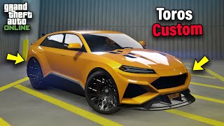 GTA 5 Online PEGASSI TOROS Customization amp Test  Lamborghini Urus [upl. by Darahs304]