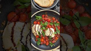 Easy Blistered Tomatoes with Burrata 🌿 shorts [upl. by Pollack834]