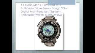 Top 10 Casio Pathfinder Mens Watches  Best Outdoor Watches [upl. by Clough]