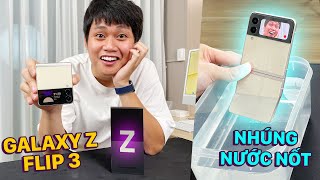 UNBOX GALAXY Z FLIP 3 27 TRIỆU SIÊU ĐẸP  ĐEM NHÚNG NƯỚC NỐT [upl. by Arraeit958]