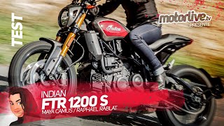 INDIAN FTR 1200 S  TEST MOTORLIVE [upl. by Theola355]