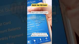 Watch Your FICO Score FICOScore CreditHealth CreditRepair FinanceTips [upl. by Minny894]