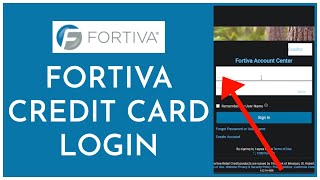 How To Login Fortiva Credit Card Account 2023 [upl. by Odericus449]