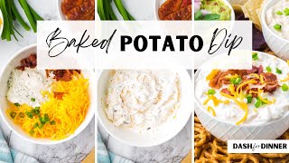 Loaded Baked Potato Dip [upl. by Roye573]