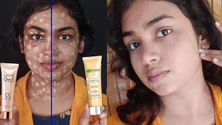 CC ക്രീമോ BB ക്രീമോ ഏതാ Better🤔Lakme 9 to 5 CC cream vs Garnier BB cream malayalam review [upl. by Ewold23]