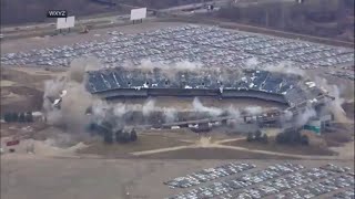 Silverdome demolition success [upl. by Cyrilla]