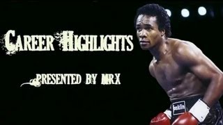 Sugar Ray Leonard Highlights [upl. by Laram]