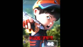 Death battle Bbb FROSTFIRE FF Vs Bbb GLACIER GC boboiboy db shorts [upl. by Teodorico28]