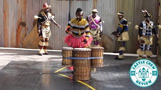 Harambe Village Acrobats Drums Full Performance  Disney Animal Kingdom Street Performers in Africa [upl. by Adnuhsal151]