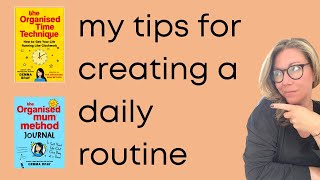 My tips for creating a daily routine [upl. by Reppep]