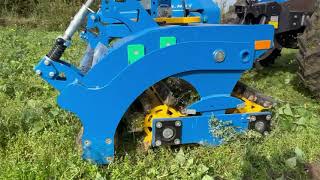 Treffler TSW Cutting roller with Treffler TGA cultivator [upl. by Morel104]