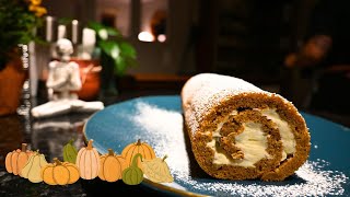 Kathys Famous Pumpkin Roll  Fall Baking Recipe [upl. by Intyrb]