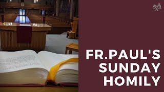 Fr Pauls Sunday Homily January 14th 2024 St Pius X Parish Community Wauwatosa WI [upl. by Cloutman]