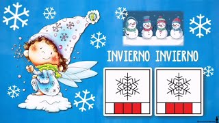 Canción ❄️INVIERNO❄️ Pictogramas arasaacorg [upl. by Aknahs734]