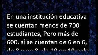 Problemas con MCM ejercicios aplicando el mínimo común múltiplo [upl. by Toby]