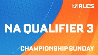 RLCS MAJOR 1  NA ONLINE QUALIFIER 3  DAY 3 [upl. by Leeke]