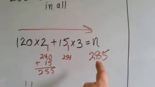 Grade 4 Math 212 Multistep Problem amp Order of Operations [upl. by Onid988]